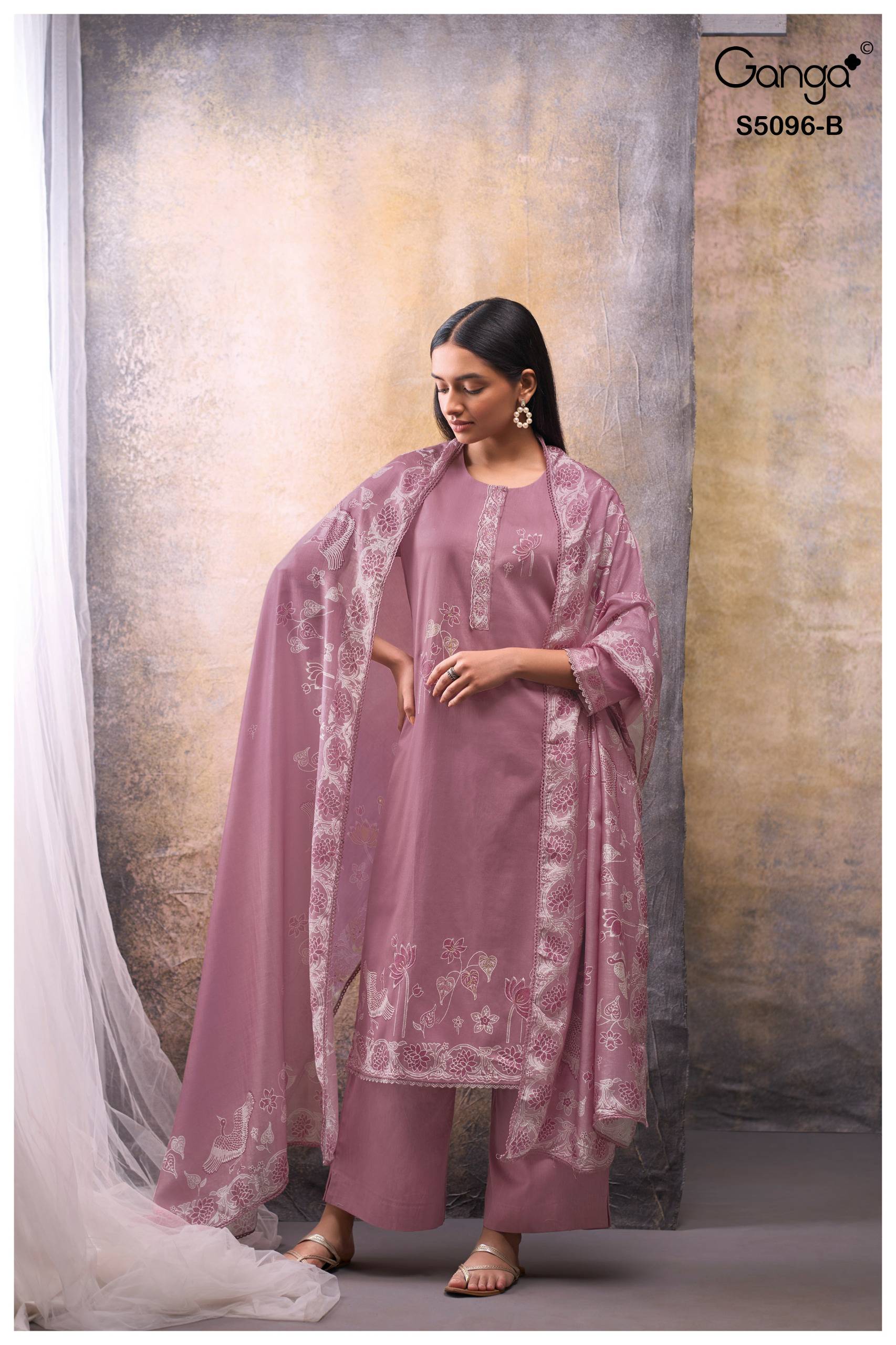 GITISHA 5096 SERIES BY GANGA FASHION Beautiful Colourful COTTON SATIN Dresses At Wholesale Price
